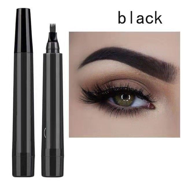 ✨✏️ Waterproof 4-Tip Beard & Eyebrow Pen – Smudge-Proof, Natural Look & Long-Lasting 🌟